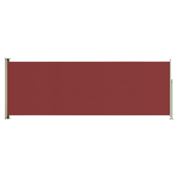 ARDEBO.de - Seitenmarkise Ausziehbar 220x600 cm Rot