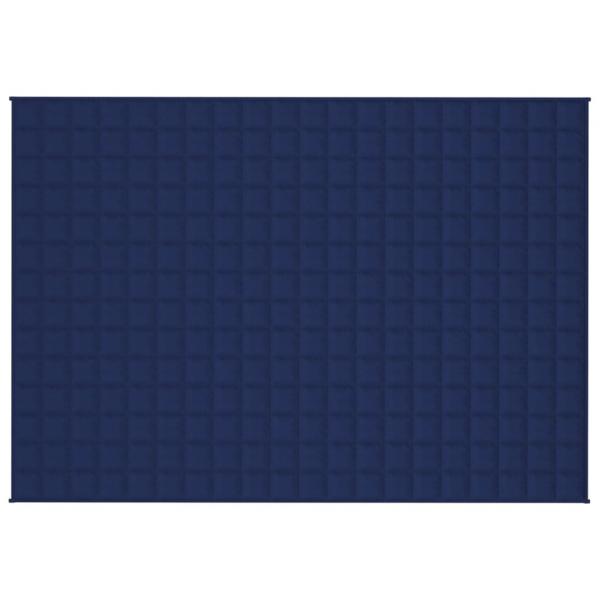 ARDEBO.de - Gewichtsdecke Blau 140x200 cm 6 kg Stoff