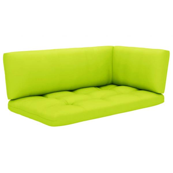 Outdoor-Ecksofa Paletten Kiefernholz Imprägniert