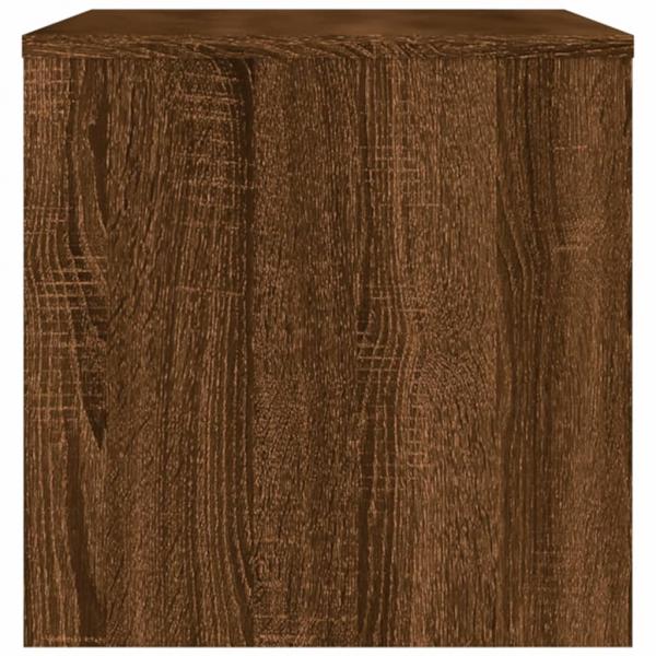 TV-Schrank Braun Eiche-Optik 80x40x40 cm Holzwerkstoff