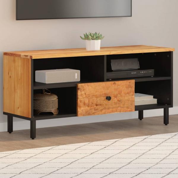 ARDEBO.de - TV-Schrank 100x33x46 cm Massivholz Akazie