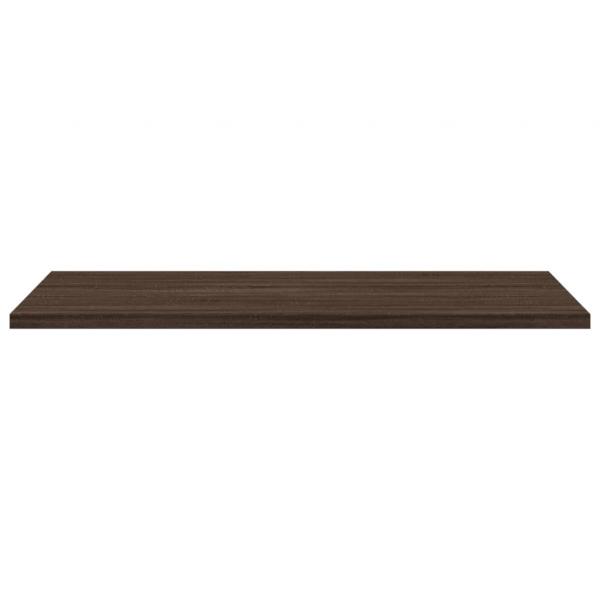 Wandregale 4 Stk. Braun Eichen-Optik 60x40x1,5 cm Holzwerkstoff