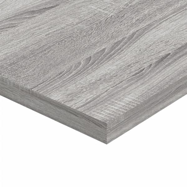 Wandregale 4 Stk. Grau Sonoma 60x40x1,5 cm Holzwerkstoff