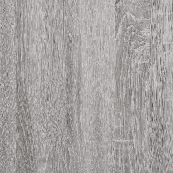 Wandregale 4 Stk. Grau Sonoma 60x40x1,5 cm Holzwerkstoff