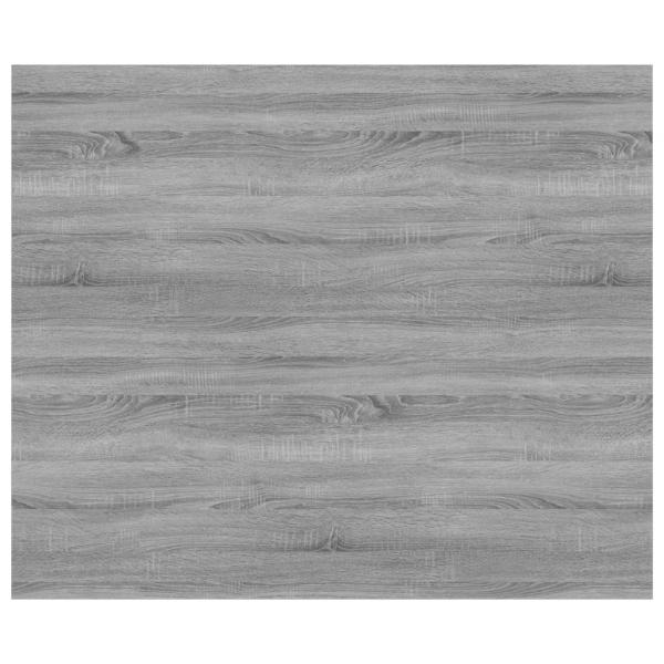 Wandregale 4 Stk. Grau Sonoma 60x50x1,5 cm Holzwerkstoff