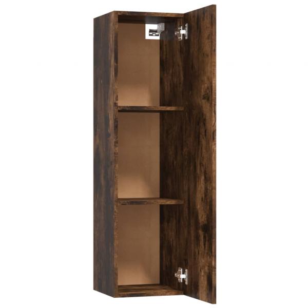 TV-Wandschrank Räuchereiche 30,5x30x110 cm