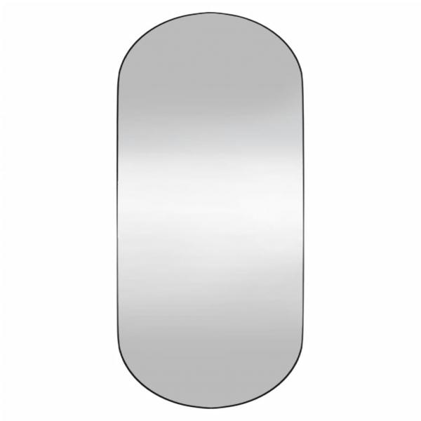 Wandspiegel 45x100 cm Glas Oval