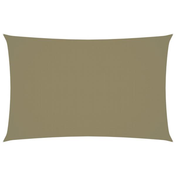 Sonnensegel Oxford-Gewebe Rechteckig 2x4,5 m Beige