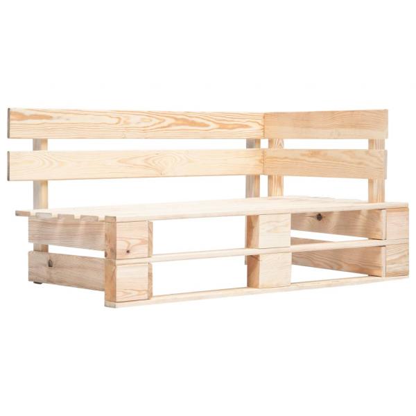 ARDEBO.de - Outdoor-Eckbank Paletten Holz