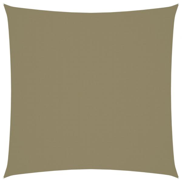 Sonnensegel Oxford-Gewebe Quadratisch 5x5 m Beige