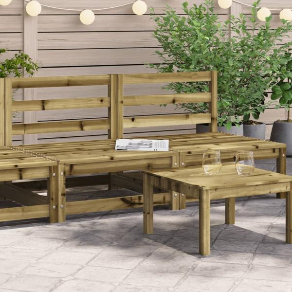 ARDEBO.de - Gartensofas ohne Armlehnen 2 Stk. 70x70x67 cm Kiefernholz