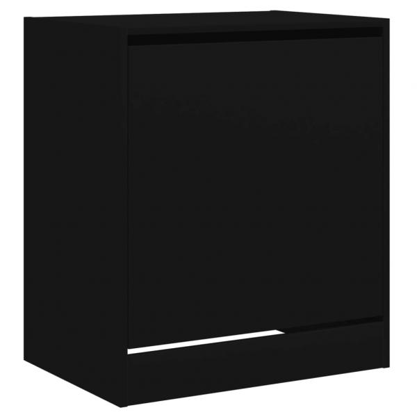 Schuhschrank Schwarz 60x42x69 cm Holzwerkstoff