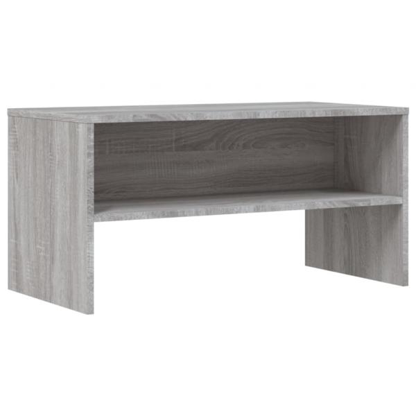 TV-Schrank Grau Sonoma 80x40x40 cm Holzwerkstoff