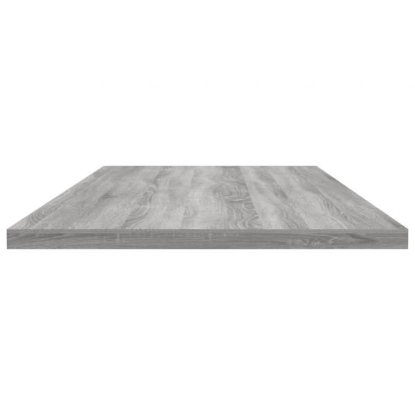 Wandregale 4 Stk. Grau Sonoma 100x30x1,5 cm Holzwerkstoff