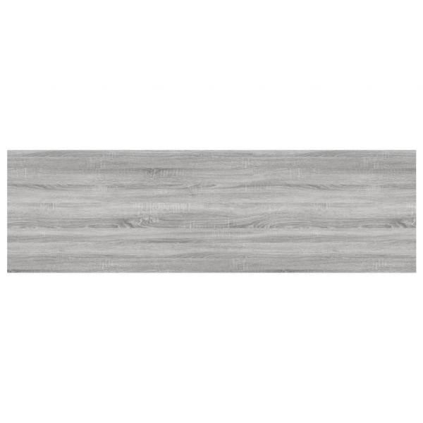 Wandregale 4 Stk. Grau Sonoma 100x30x1,5 cm Holzwerkstoff