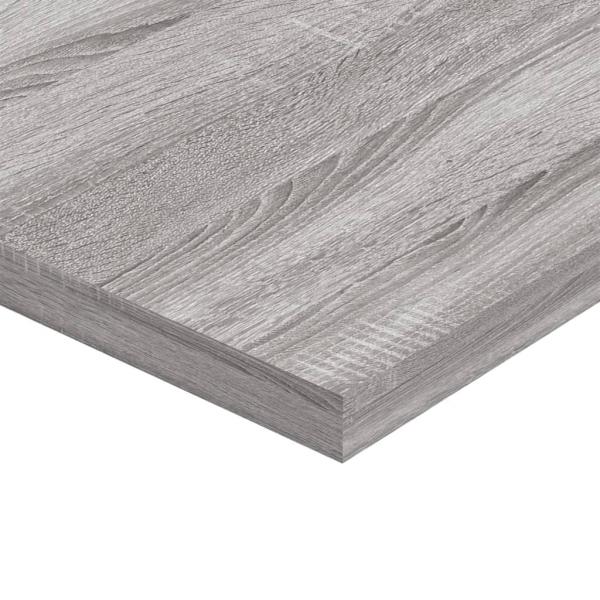 Wandregale 4 Stk. Grau Sonoma 100x30x1,5 cm Holzwerkstoff