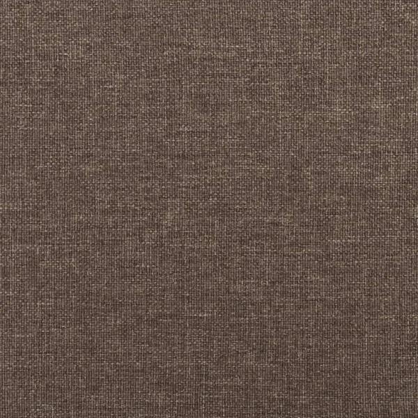 Schlafsofa 2-Sitzer mit 2 Kissen Taupe Stoff