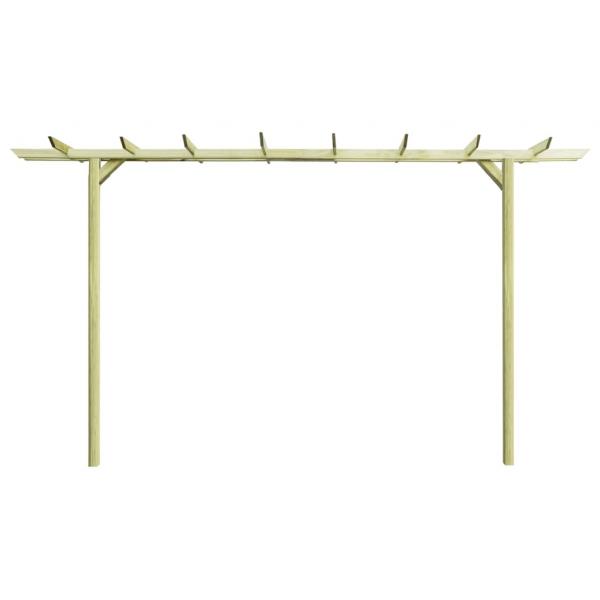 Garten-Pergola Kiefernholz Imprägniert 360x200x60 cm