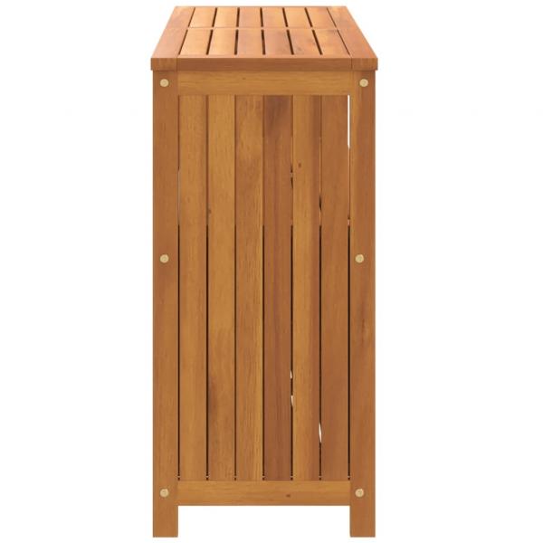 Garten-Konsolentisch 110x35x75 cm Massivholz Akazie