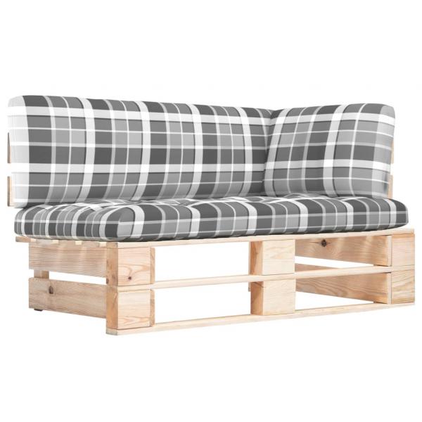 ARDEBO.de - Outdoor-Ecksofa Paletten Kiefernholz Imprägniert