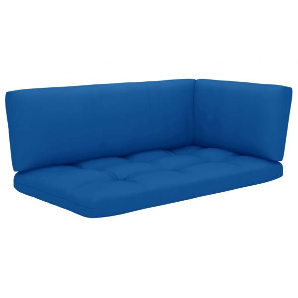 2-Sitzer-Palettensofa mit Kissen Imprägniertes Kiefernholz