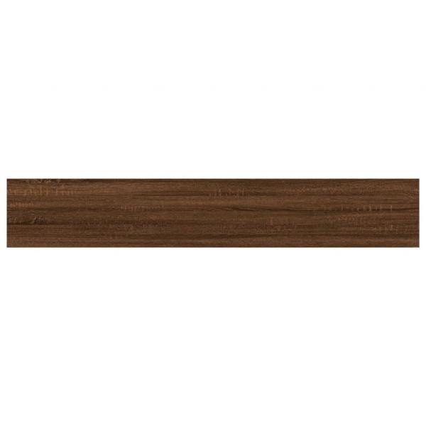 Wandregale 4 Stk. Braun Eichen-Optik 60x10x1,5 cm Holzwerkstoff