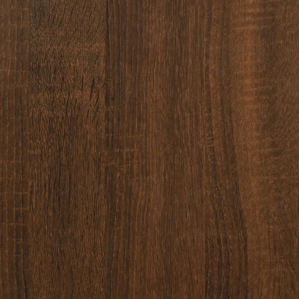 Wandregale 4 Stk. Braun Eichen-Optik 60x10x1,5 cm Holzwerkstoff