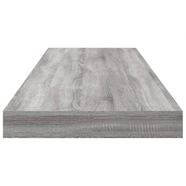 Wandregale 4 Stk. Grau Sonoma 80x10x1,5 cm Holzwerkstoff