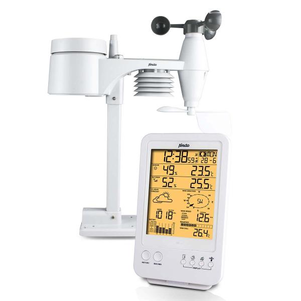 WS-4800 Professionelle Wetterstation mit Funksensor weiß (Menge: 2 je Bestelleinheit)