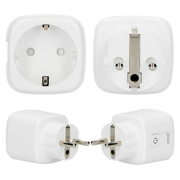 SMART-PLUG20 Smarte Wi-Fi-Steckdose mit Energiewächter 16A 3680W (Menge: 2 je Bestelleinheit)