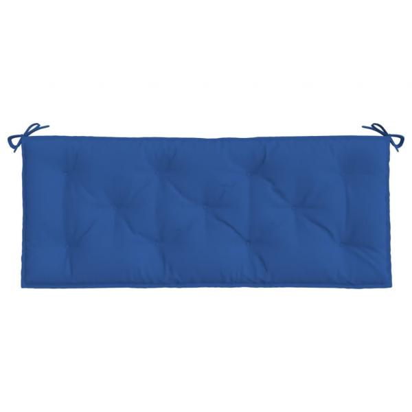 Gartenbank-Auflagen 2 Stk. Blau 120x50x7 cm Oxford-Gewebe