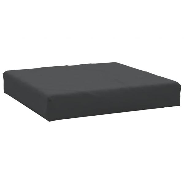 Palettenkissen Schwarz 60x60x8 cm Oxford-Gewebe