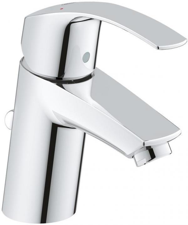 ARDEBO.de GROHE QuickFix Start Einhebel-Armatur, Temperaturbegrenzer, EcoJoy, SilkMove® ES, chrom (23551002)