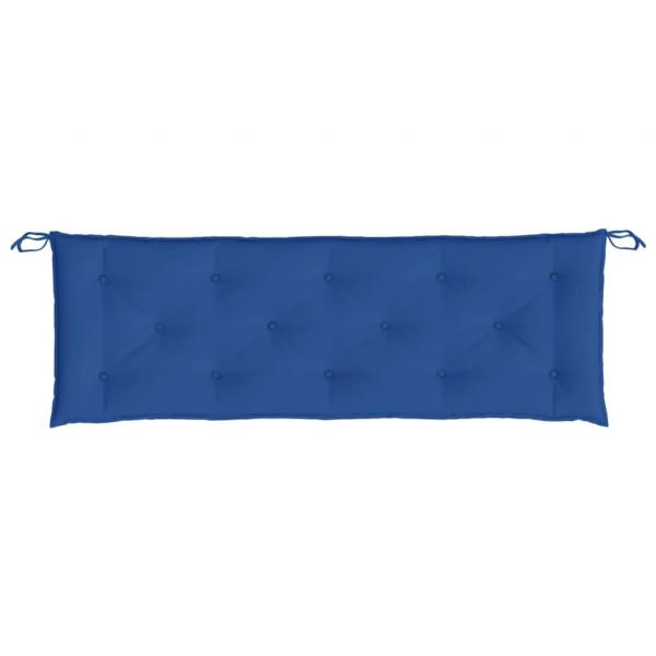 Gartenbank-Auflagen 2 Stk. Blau 150x50x7 cm Oxford-Gewebe