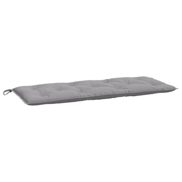 Gartenbank-Auflage Grau 120x50x7 cm Oxford-Gewebe