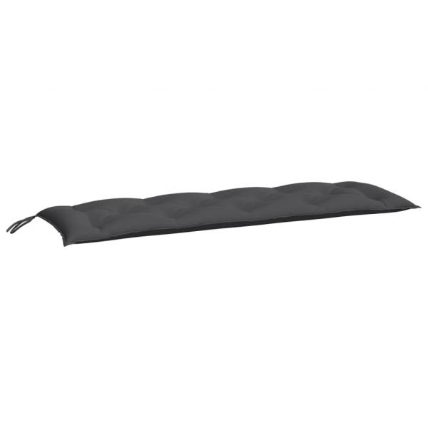 Gartenbank-Auflage Anthrazit 150x50x7 cm Oxford-Gewebe