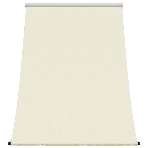 Markise Einziehbar Creme 150x150 cm Stoff und Stahl