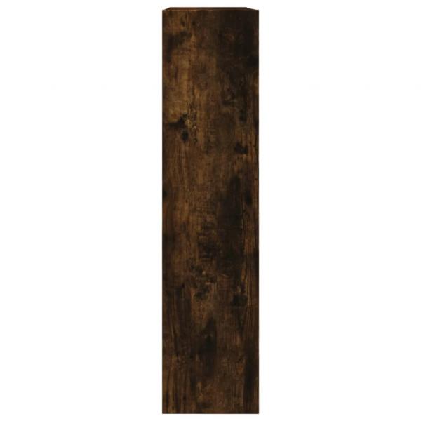 Schuhschrank Räuchereiche 80x21x87,5 cm Holzwerkstoff