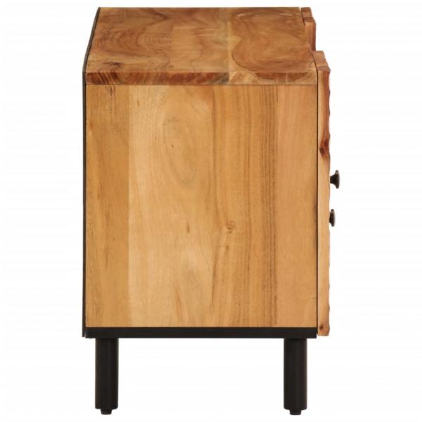 TV-Schrank 105x33x46 cm Massivholz Akazie