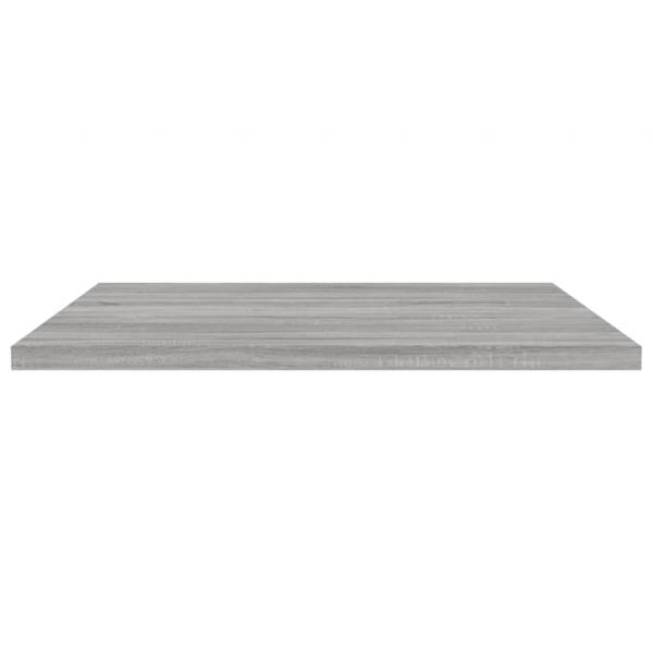 Wandregale 4 Stk. Grau Sonoma 40x50x1,5 cm Holzwerkstoff