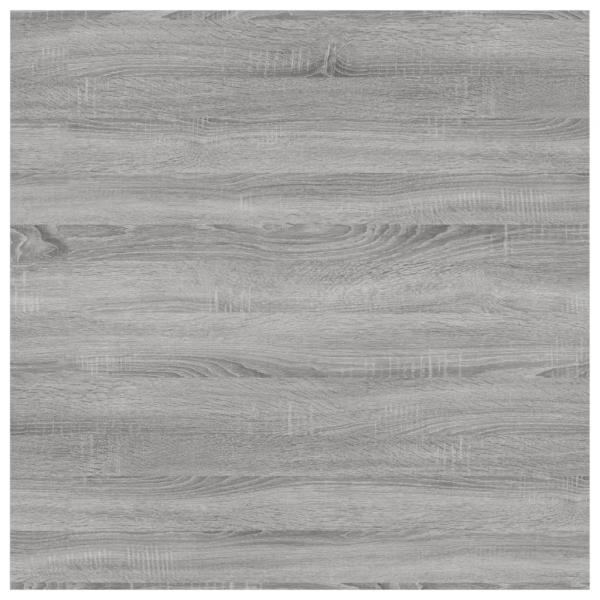 Wandregale 4 Stk. Grau Sonoma 40x50x1,5 cm Holzwerkstoff