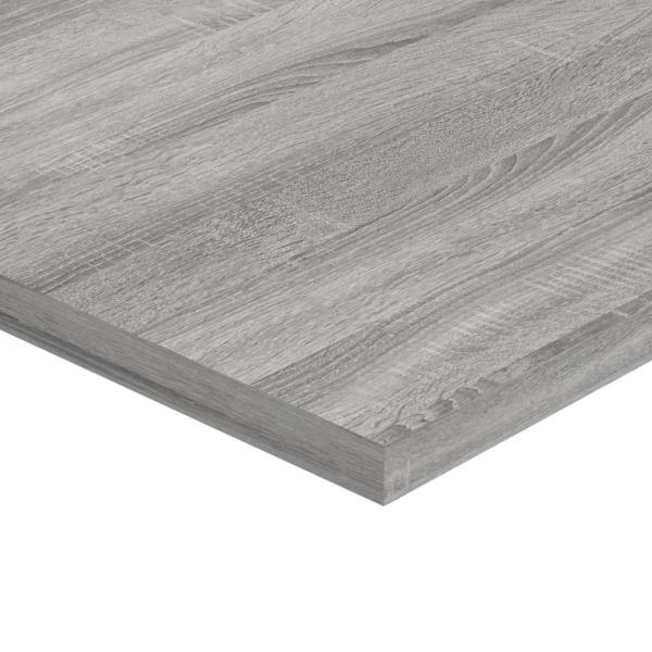 Wandregale 4 Stk. Grau Sonoma 40x50x1,5 cm Holzwerkstoff