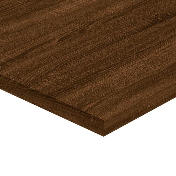 Wandregale 4 Stk. Braun Eichen-Optik 40x50x1,5 cm Holzwerkstoff