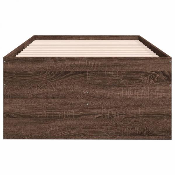 Tagesbett Schubladen Braun Eiche-Optik 90x190 cm Holzwerkstoff