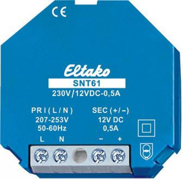 ARDEBO.de Eltako SNT61-230V/12V DC-0,5A, Schaltnetzteil (61000164)