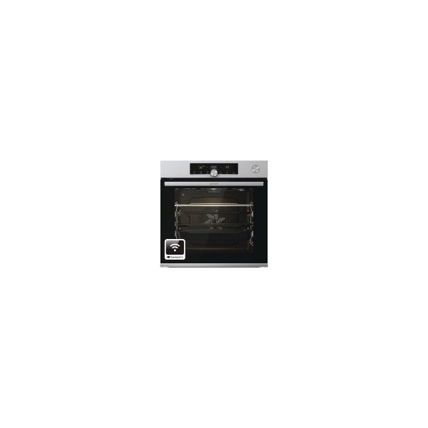 Gorenje BPSA6747A08XWI EEK: A+ Einbaubackofen, 59,5cm breit, 77l, FastPrehaeat, SteamAssist, PyroClean, edelstahl