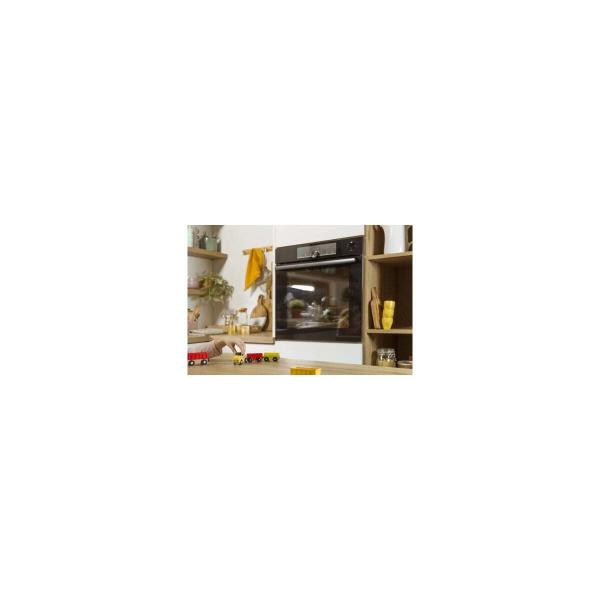 Gorenje BPSA6747A08XWI EEK: A+ Einbaubackofen, 59,5cm breit, 77l, FastPrehaeat, SteamAssist, PyroClean, edelstahl