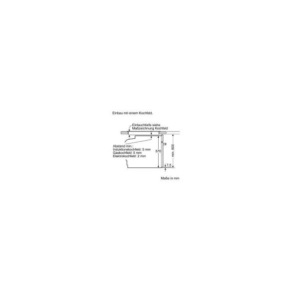 Neff BX48PIB EEK: A Backofen Set (B2CCG6AK0+T58SHF1L0) mit Induktionskochfeld, 60 cm breit, Kochfeld 80 cm breit, 71L, Pyrolytisch+Hydrolytisch, Kindersicherung, Grillfunktion, Quick start, schwarz