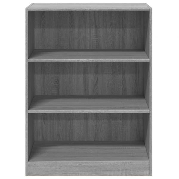 Kleiderschrank Grau Sonoma 77x48x102 cm Holzwerkstoff