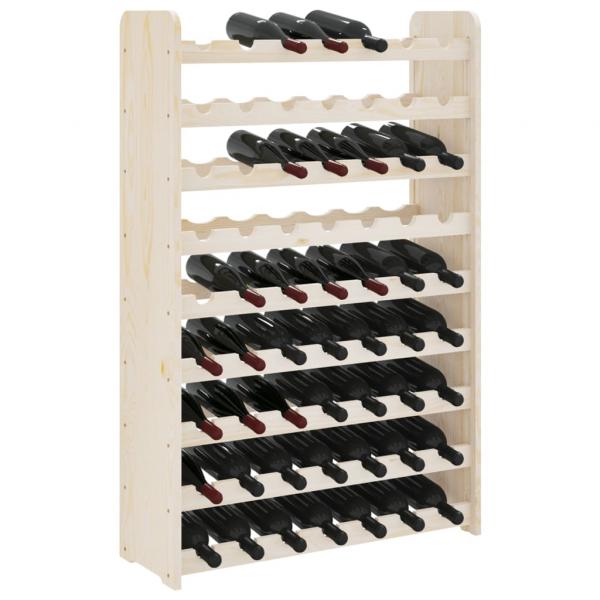 Weinregal 72,5x25x111,5 cm Massivholz Kiefer